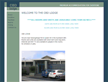 Tablet Screenshot of cbdlodge.com